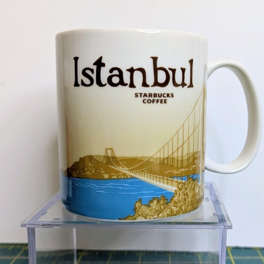 Starbucks Banff 2010 Coffee Mug, Green Global Icon Series